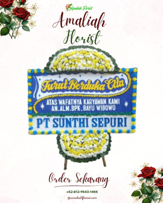 Papan Bunga Duka di Bangka Belitung Darat