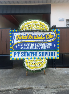 Papan Bunga Duka di Bangka Belitung Darat