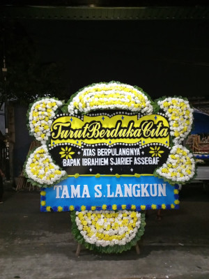 Papan Bunga Duka di Bangka Belitung Darat